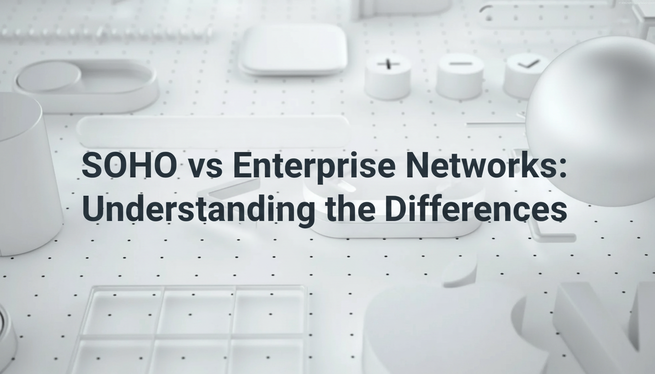 Soho vs Enterprise networks